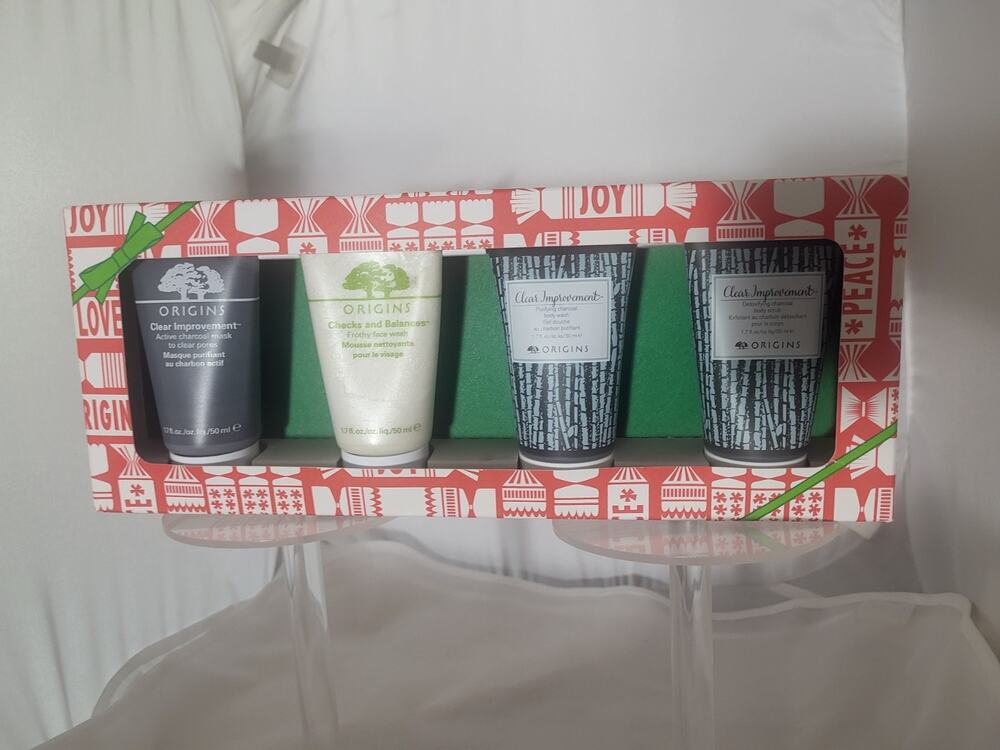 *Discontinued Products*Origins A Pure Thing Skincare Set New In Box- 4 Piece Set